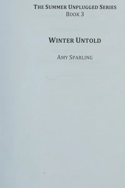 Capa de Winter untold