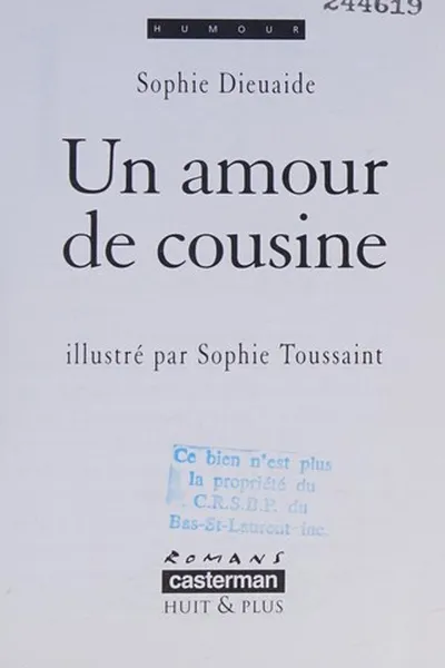 Capa de Un amour de cousine