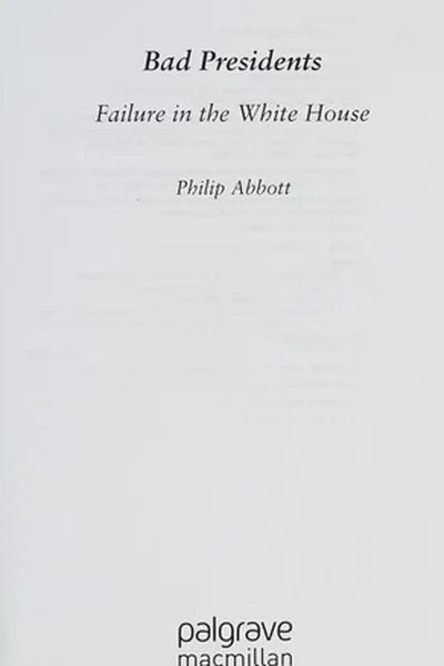 Capa de Bad presidents