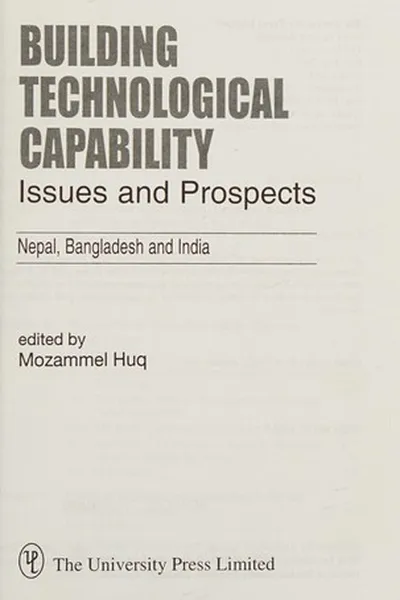 Capa de Building Technological Capability