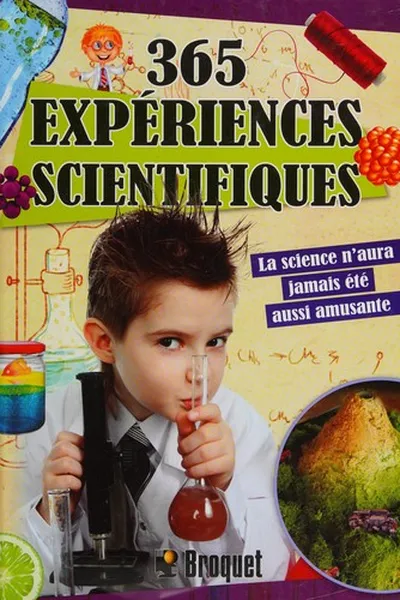 Capa de 365 expériences scientifiques