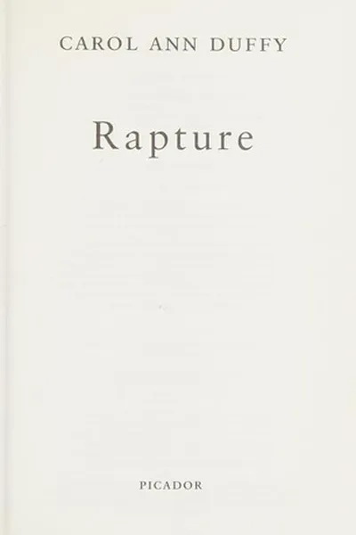 Capa de RAPTURE