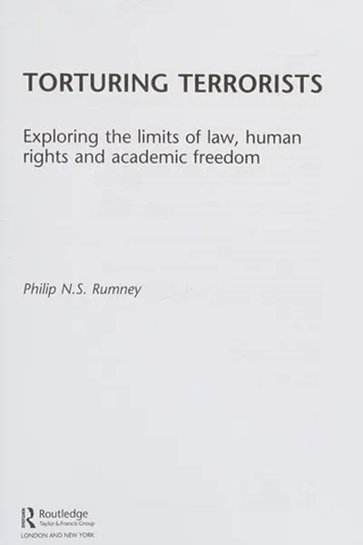 Capa de Torturing Terrorists