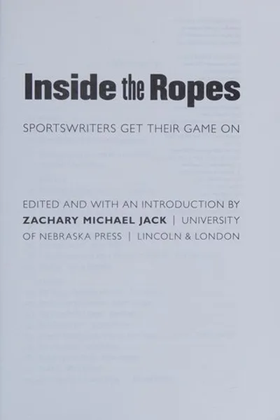 Capa de Inside the ropes