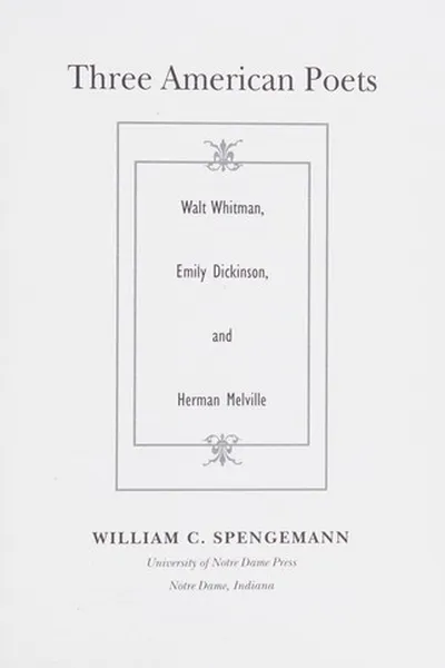 Capa de Three American poets