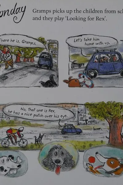 Capa de Looking for Rex