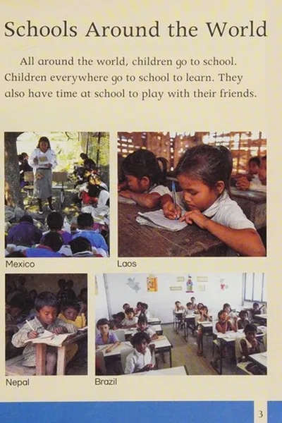 Capa de Going to school