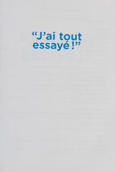 Capa de J'ai tout essayé!