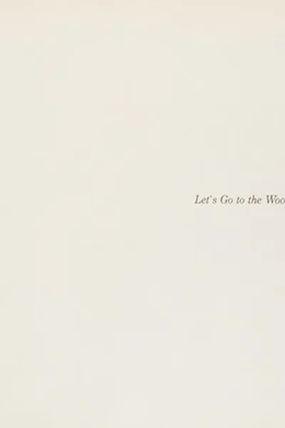 Capa de Let's go to the woods