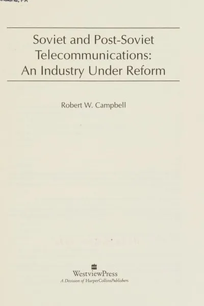 Capa de Soviet and post-Soviet telecommunications