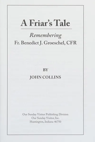Capa de A friar's tale