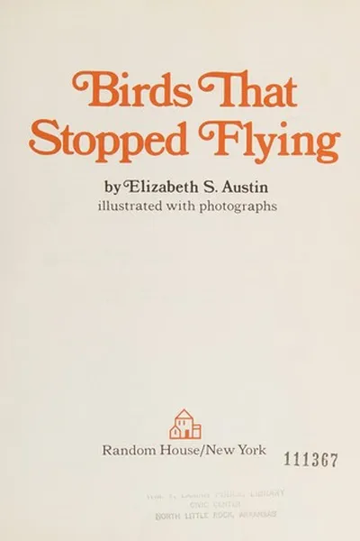 Capa de Birds that stopped flying