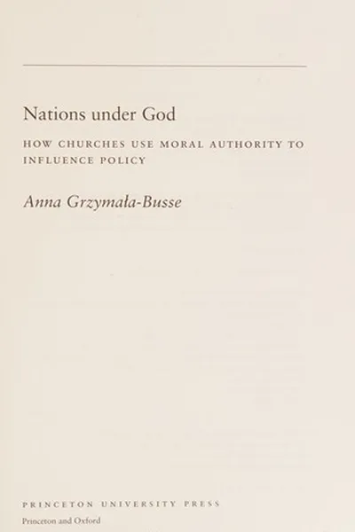 Capa de Nations under God