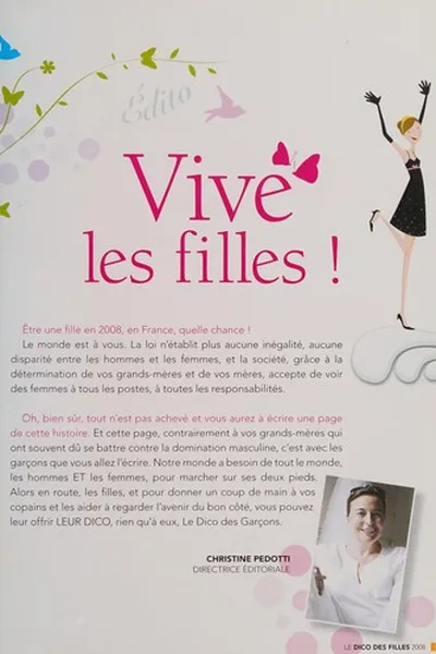Capa de Le dico des filles 2008