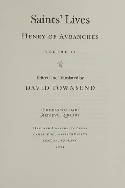 Capa de Saints' Lives