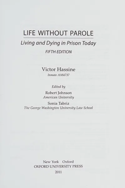 Capa de Life without parole