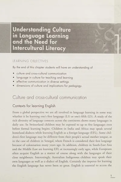 Capa de Teaching English as a second language