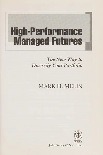 Capa de High-performance managed futures