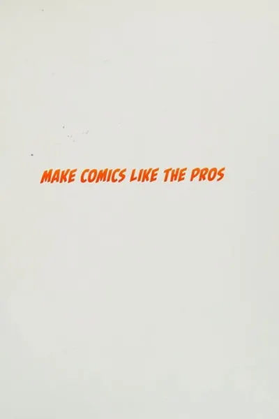 Capa de Make comics like the pros