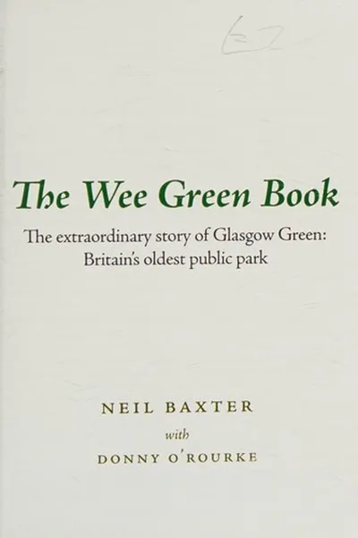 Capa de The wee green book