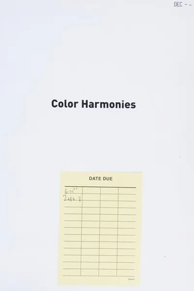 Capa de Color harmonies