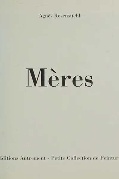 Cover of Mères