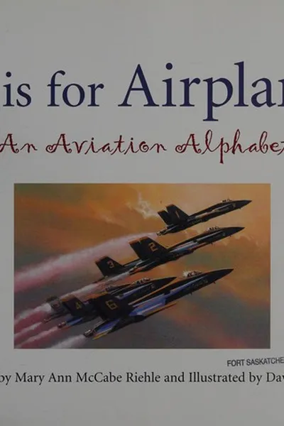 Capa de A is for airplane