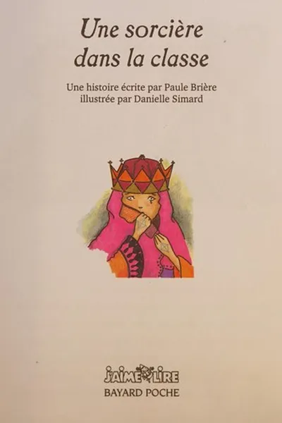 Capa de Une sorcière dans la classe