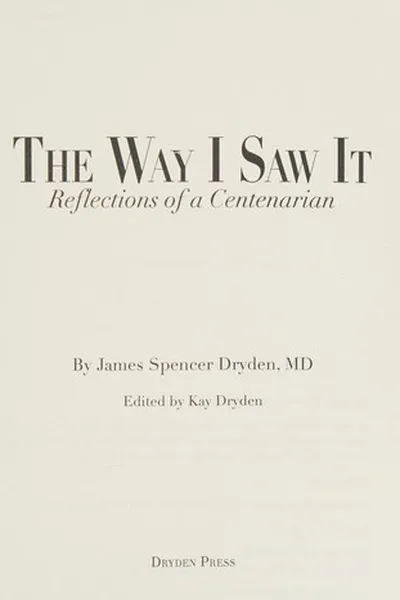 Capa de The way I saw it
