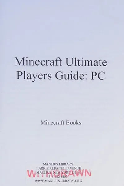 Capa de Minecraft ultimate players guide