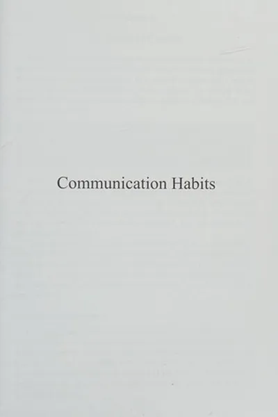 Capa de CONSCIOUS COMMUNICATION
