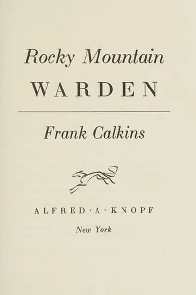 Capa de Rocky mountain warden