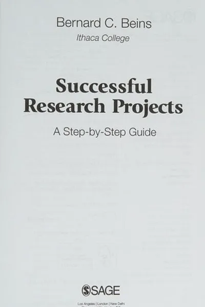 Capa de Successful Research Projects