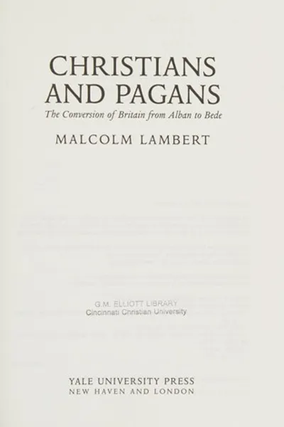 Capa de Christians and pagans