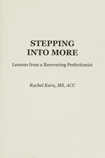 Capa de Stepping into more