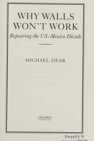 Capa de Why walls won't work