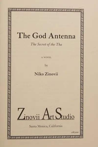 Capa de The God antenna