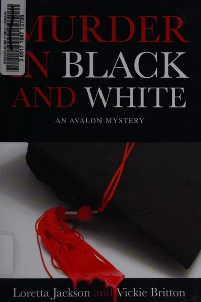 Capa de Murder in black and white