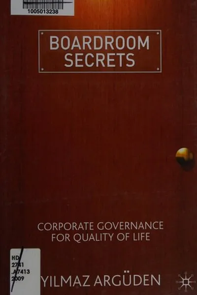 Capa de Boardroom secrets