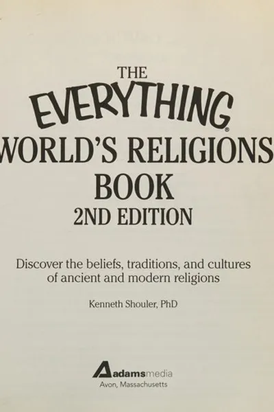 Capa de The everything world's religions book