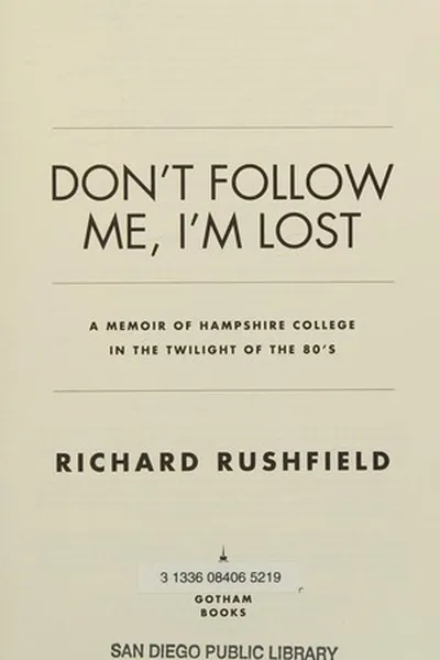 Capa de Don't follow me, I'm lost