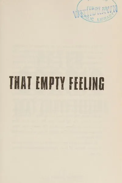 Capa de That empty feeling