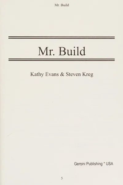 Capa de Mr. Build