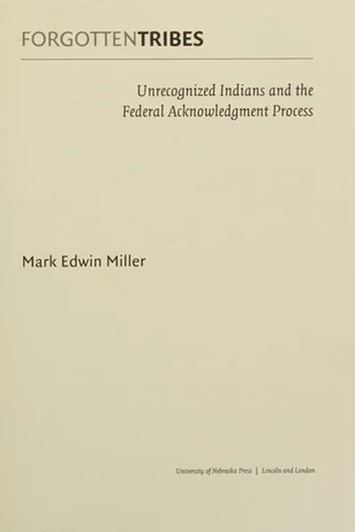 Capa de Forgotten tribes