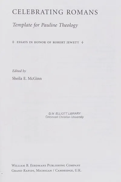 Capa de Celebrating Romans