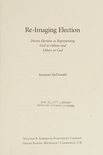 Cover of Re-imaging election