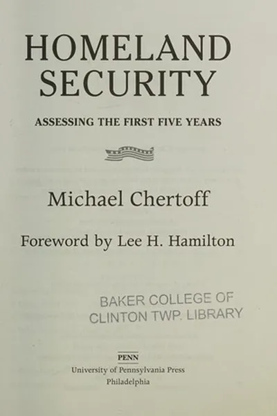 Capa de Homeland security