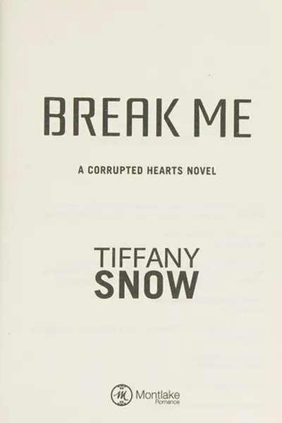 Capa de Break me
