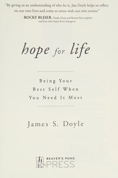 Capa de Hope for life