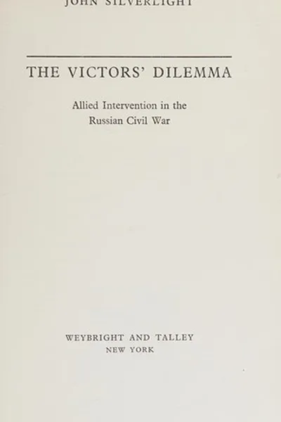 Capa de The victors' dilemma